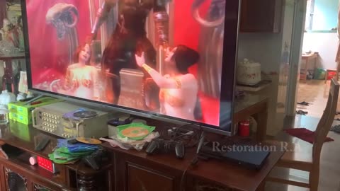 Restoration old broken original PlayStation PS2 console --- AF invention