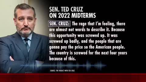 Ted Cruz Says 'Country Is Screwed' For The Next Four Years After Midterms