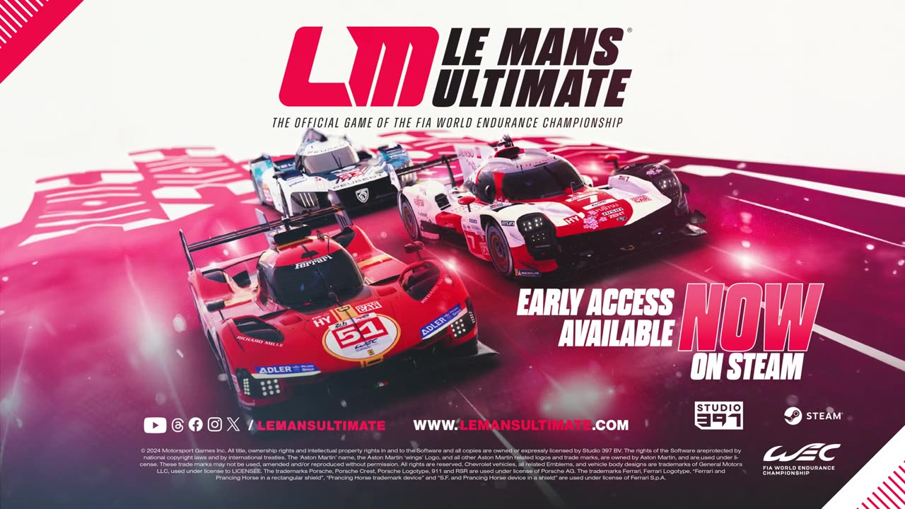 Le Mans Ultimate now on SALE in Early Access worldwide!