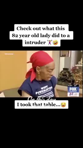 82 YR OLD WOMAN Puts a Beat Down on Home Invader – Not your Average 82 yr old