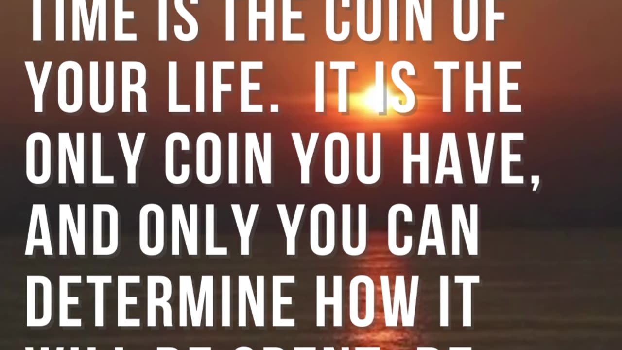 Coin of Your Life - Inspirational Quote - Short Motivational Video