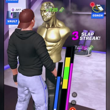 POWER SLAP - GG23 Treinando SLAP no Boneco Dourado - 211123