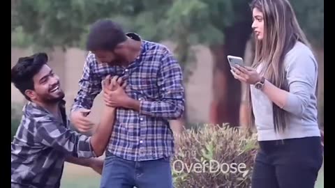 Waist touching 🙈🙈 prank