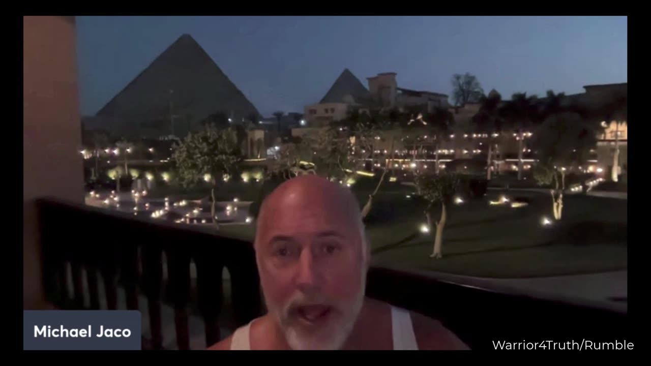 UAP Fly's By Michael Jaco During Podcast From Egypt/ Must See!
