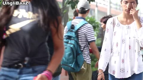 Beggar with twist prank...please follow me