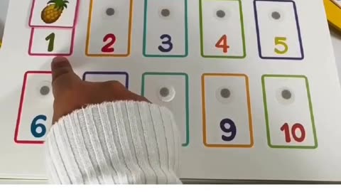 Learn counting from 1 to 10