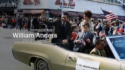 NASA Remembers Apollo 8 Astronaut Bill Anders BY ChAudharySAqlain7ByAi3nD3n7