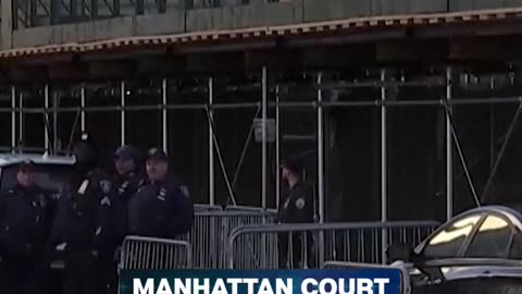 Former US President Donald Trump Reaches New York for Indictment Hearing Amid Tight Security