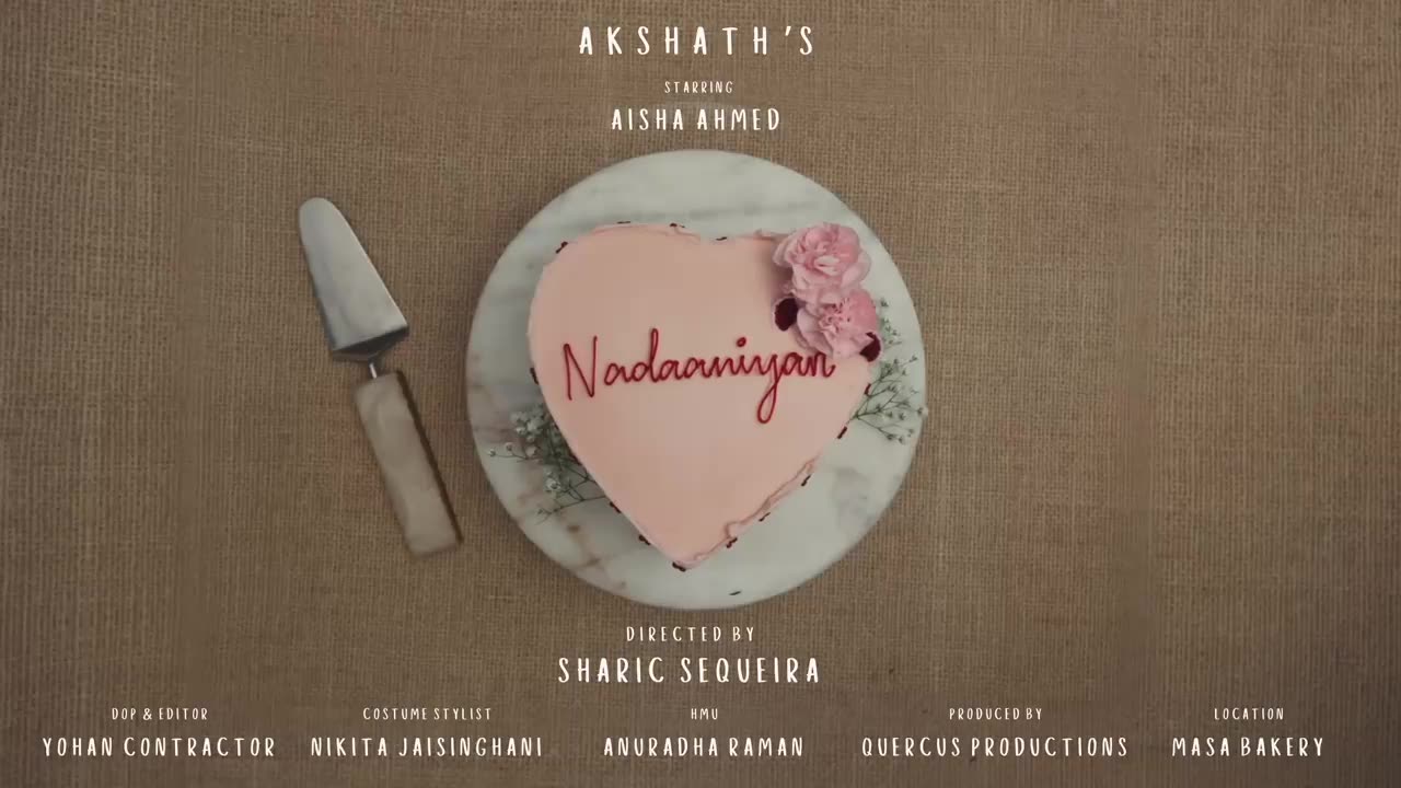 Akshath - Nadaaniyan (Official Video) Aisha Ahmed (720P_HD)
