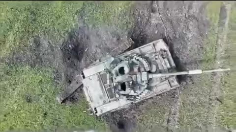Dropping Grenades into Open Russian Tank Hatch