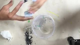 Hillbilly slim and air dry clay together