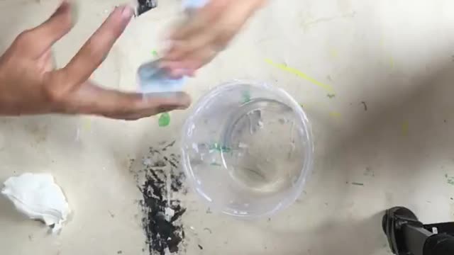 Hillbilly slim and air dry clay together