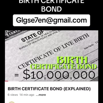 Birth Certificate Bond Explained