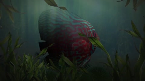 A type of ornamental fish that lives in rivers