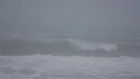 OCEAN IS ALIVE WITH WAVES