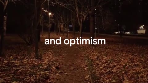 Choose resilience and optimism