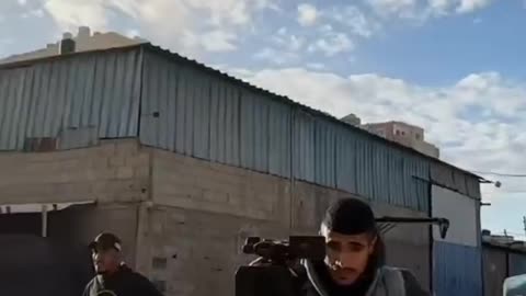 The Quadcapter shoots journalists directly while they cover airstrikes in the vicinity