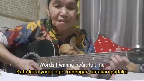 Grandma cover wisper in my ear songs
