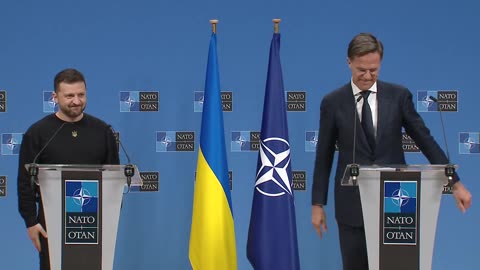 NATO Secretary General with the President of Ukraine Volodymyr Zelenskyy - October 17, 2024