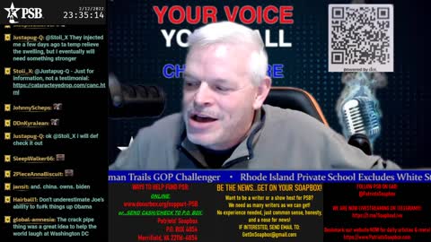 2022-02-12 22:00 EST - Your Voice, Your Call: with Chris Moore