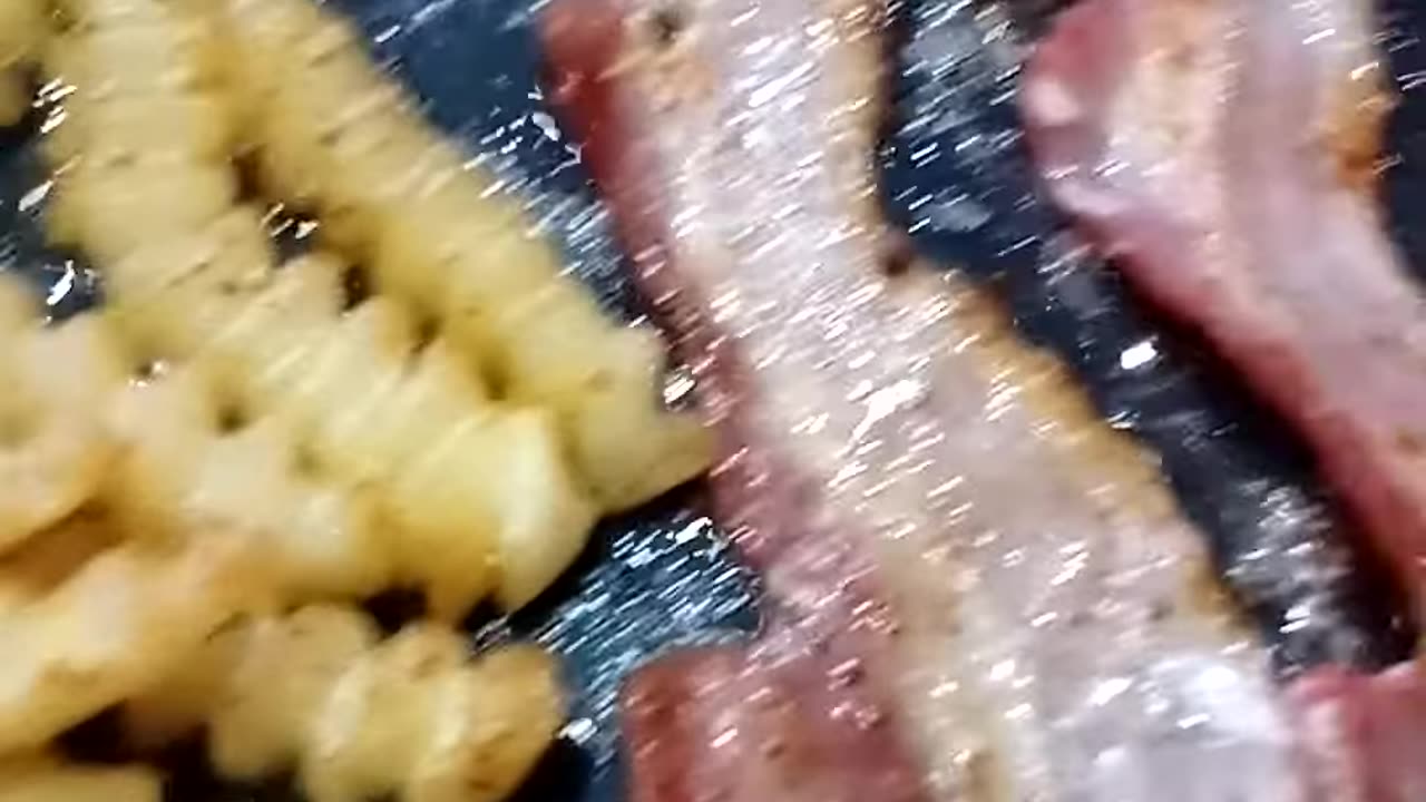 Bacon and Fries. Put that on a sandwich | Making Food Up Shorts