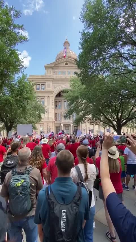FREEDOM RALLY IN AUSTIN TEXAS TODAY