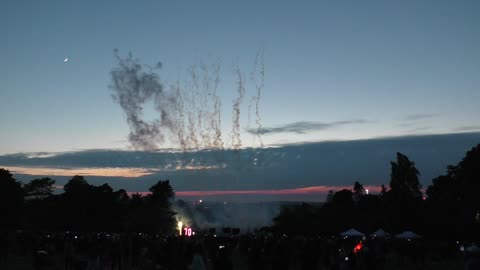 70 years jubilee - fireworks - Golders Hill Park