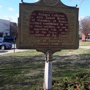 Daniel Boone was a man, more than that he was a "Founding Father".