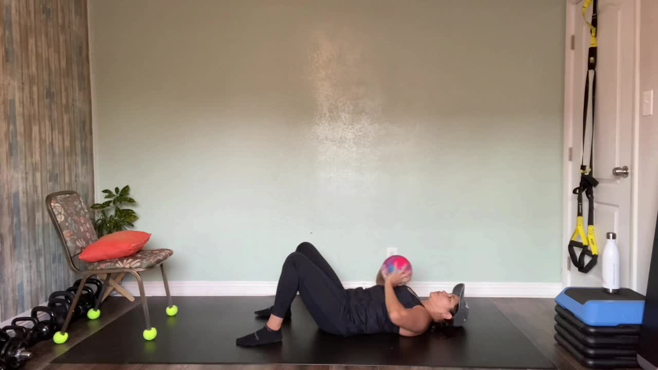 Glute Bridge w/ Adduction