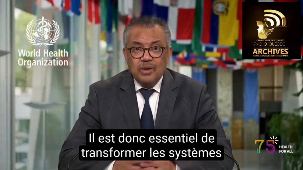 ▶ EXTRAITS-RQ (4 fév 24) : TEDROS déclare la guerre à la viande et à l'agriculture traditionnelle