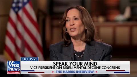 VP Harris Gets PRESSED On Biden's Mental Decline