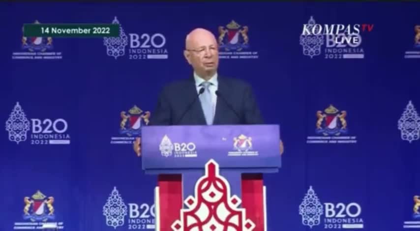 Klaus Schwab Speaks at G20 Summit: We Have to Confront a Deep Restructuring of Our World