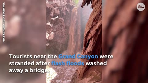 Grand Canyon flash flooding forces hikers, campers to evacuate | USA TODAY