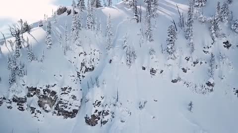 Jackson Hole Massive Air, Backcountry Skiing, Straight lines & Couloirs | O_leeps-13