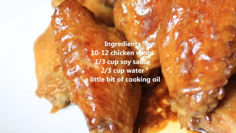 Soy Sauce Chicken Wings