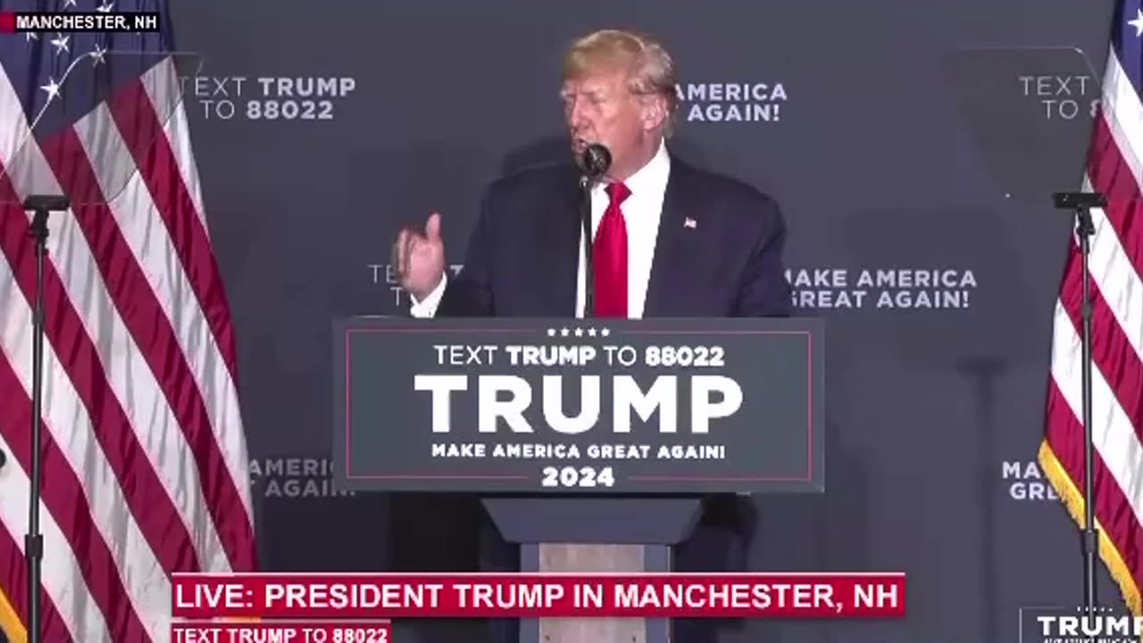 Trump takes questions from the audience - Part 3