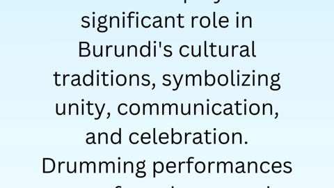 Fascinating Facts about World Cities- Burundi-Africa