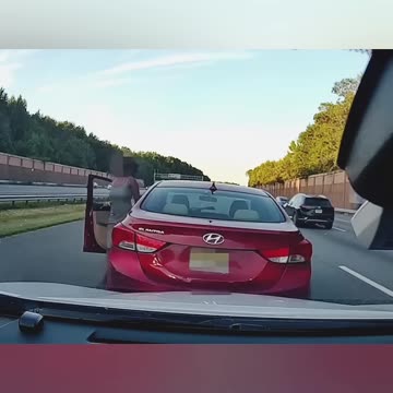 ROAD RAGE SMASHES WINDOW