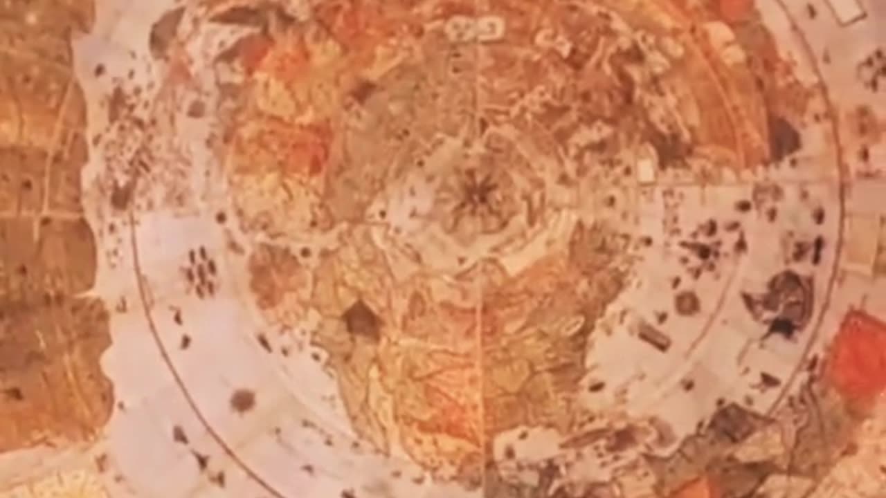 1587 World map No Ice