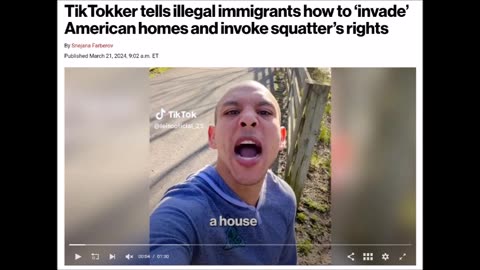 Illegal invaders coming for American's homes