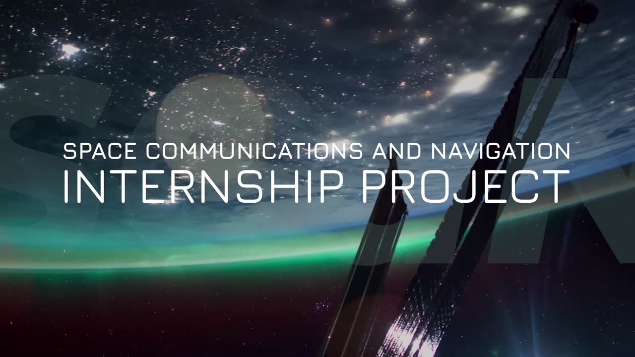 SCaN Internship Project Promo (NASA Goddard)