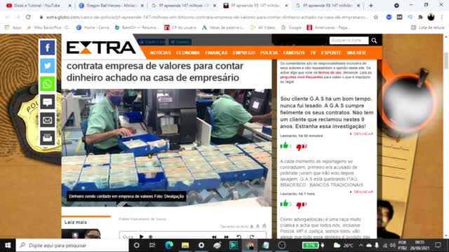 PF apreende R$ 147 milhões em bitcoins..dinheiro achado na casa de empresário