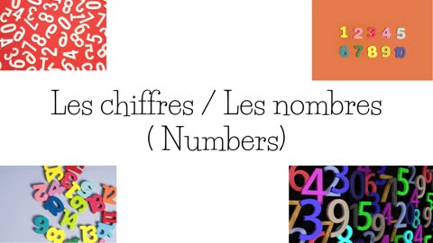 Expressions and numbers in French