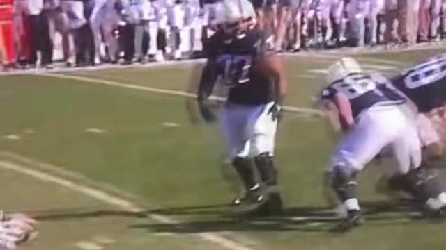 we’re not Penn State. Penn State interception to Ohio State