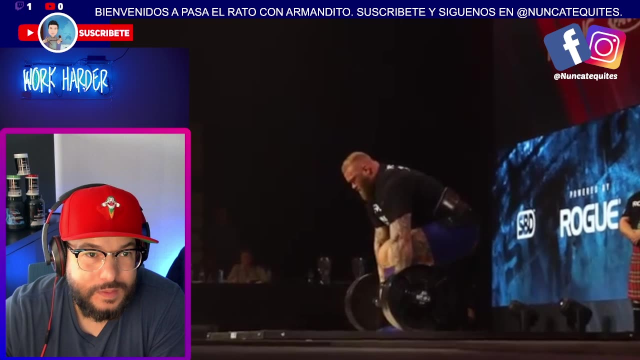 VIDEO REACCION ARNOLD CLASSIC 2024 UK STRONGMAN FINAL.