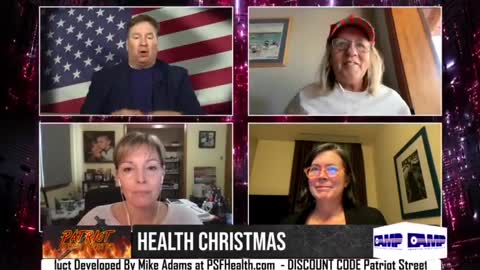 Scott Mc kay with Host James Grundvig, Health Christmas with Dr. Judy Mikovits