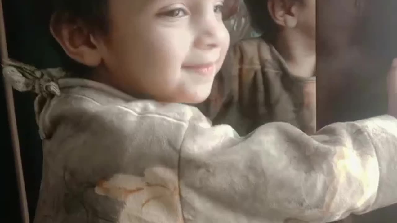 Cute smile of my daughter 💕