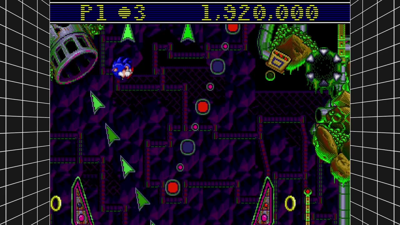 SONIC SPINBALL SEGA FUN COOL GAME