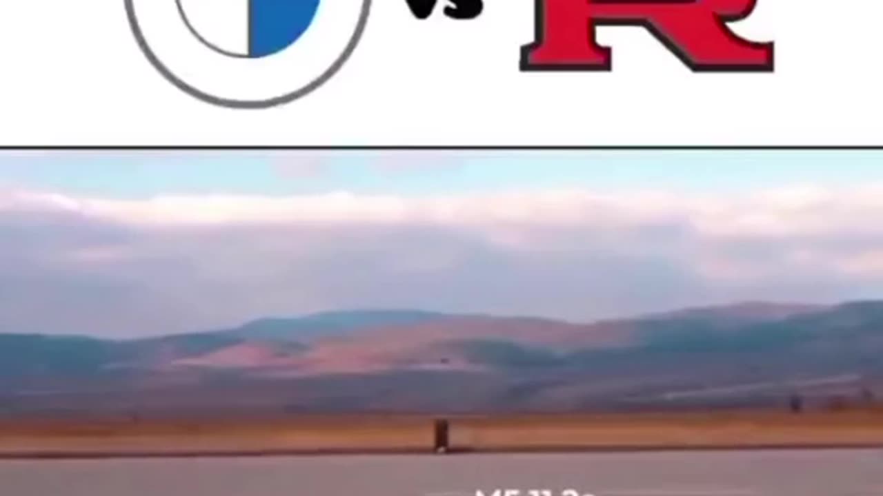 BMW M5 Vs Nissan GTR drag race