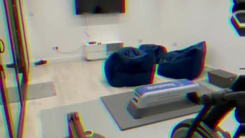 Garden gym with entertainment😍